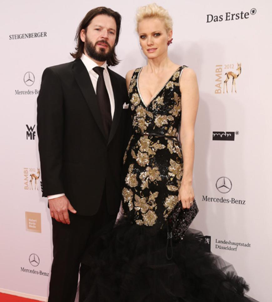 Christian Möstl und seine Frau, Model Franziska Knuppe
