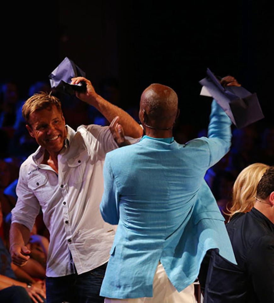 Zwei, die sich gut verstehen: Dieter Bohlen und Bruce Darnell´