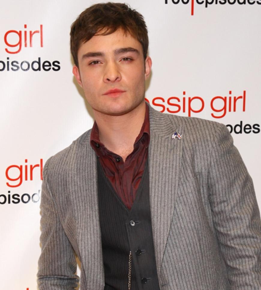 Ebensowenig wie sein Kollege Ed Westwick