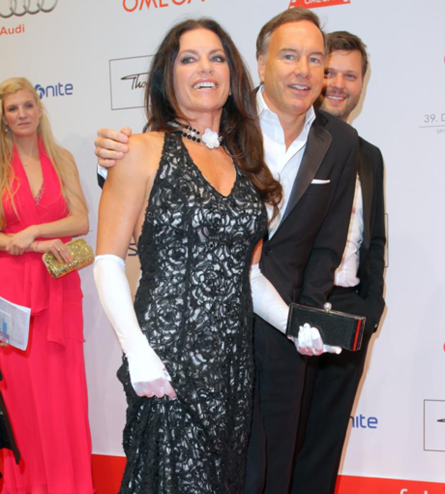 Schauspielerin Christine Neubauer und Filmproduzent Nico Hofmann