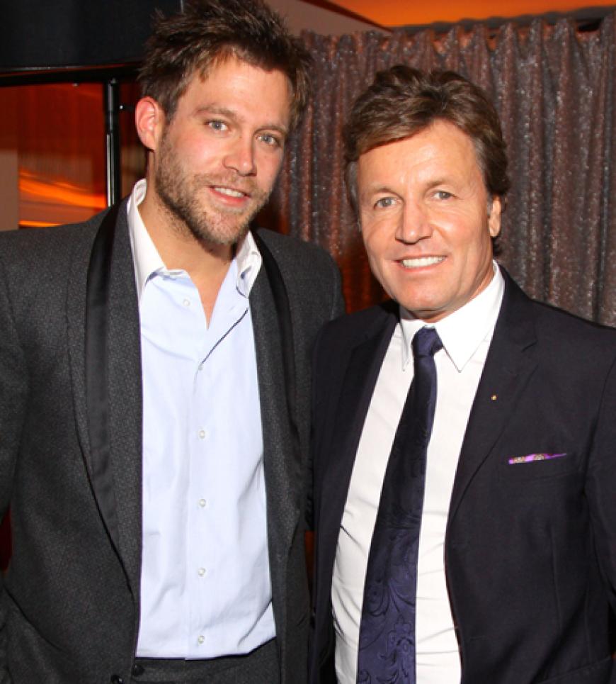 Schauspieler Ken Duken und Bernd Dopp (Warner Music)