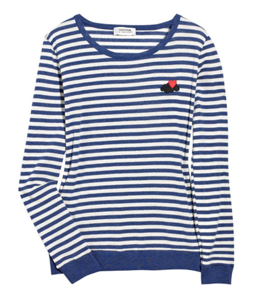 Ringel-Pullover von Sonia by Sonia Rykiel über net-a-porter.com, ca. 175 Euro