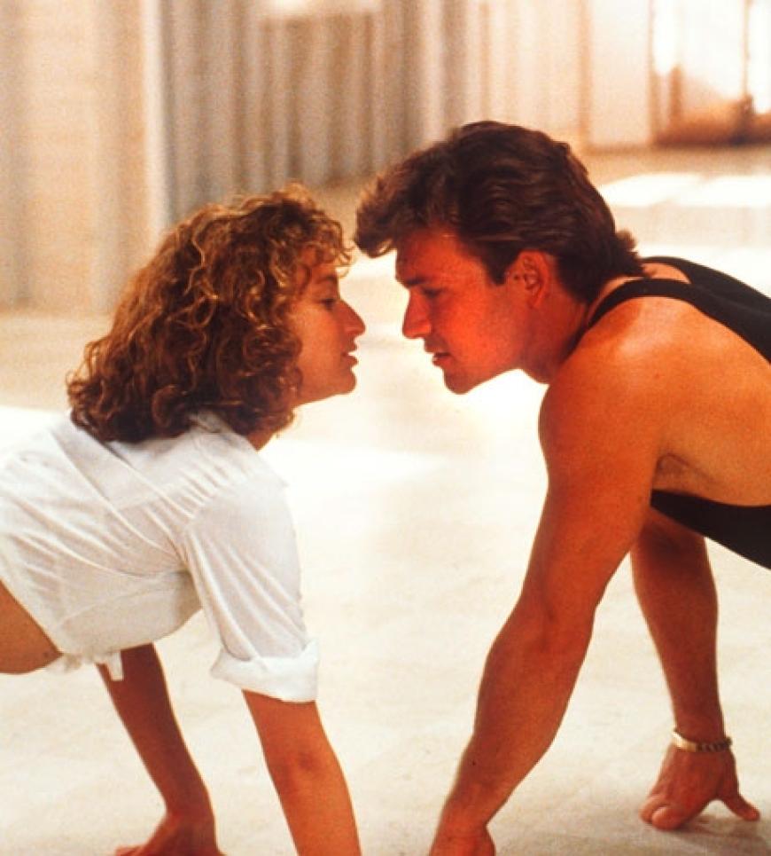 1987: Patrick Swayze spielt den Tanzlehrer
