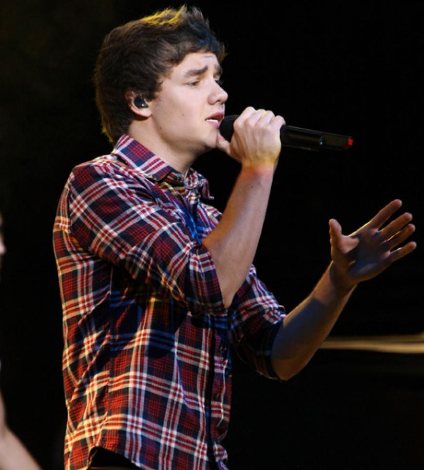 Mit sehr viel Gefühl singt Bandmitglied Liam Payne die Songs