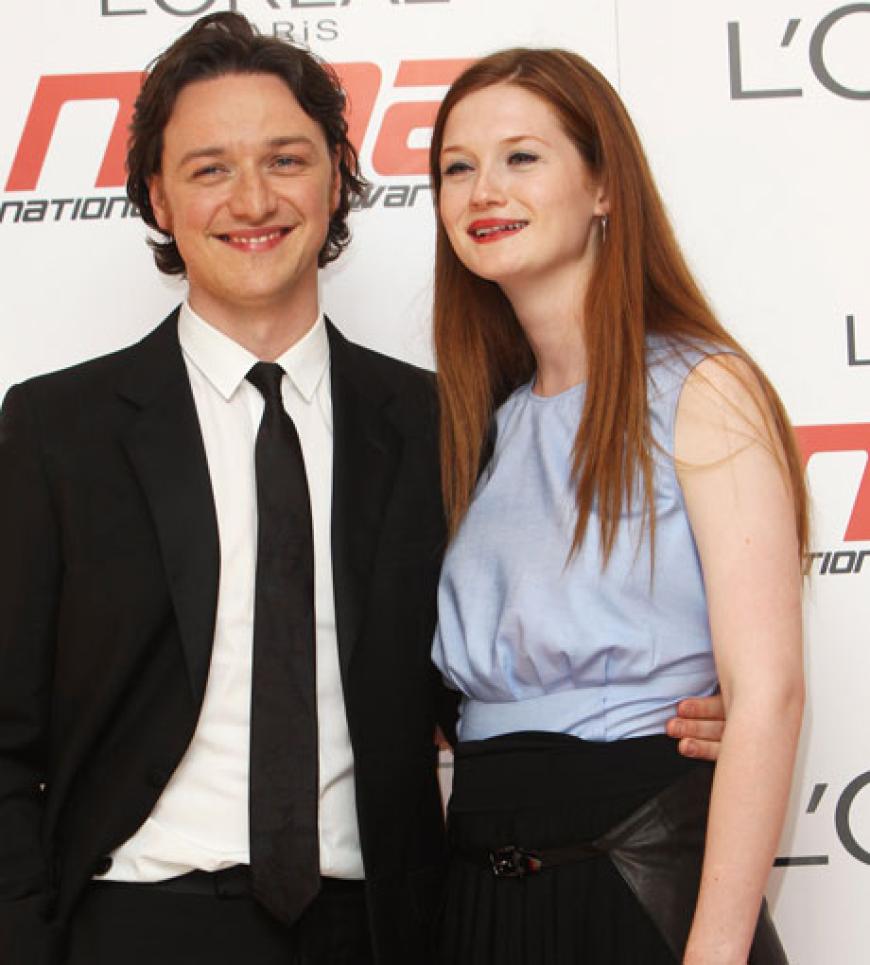 James McAvoy, ein schottischer Schauspieler und Laudator für den