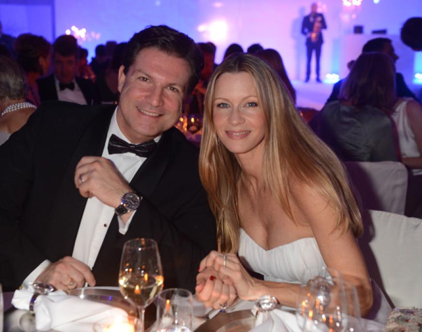 Schauspieler Francis Fulton-Smith und seine Frau Verena Klein