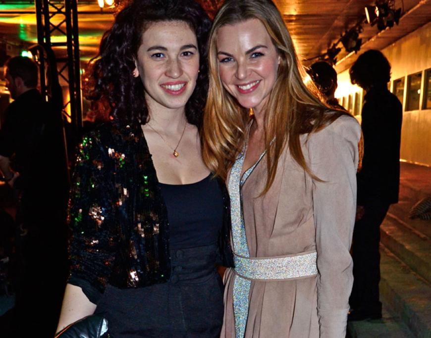Edith mit Moderatorin Annika Kipp