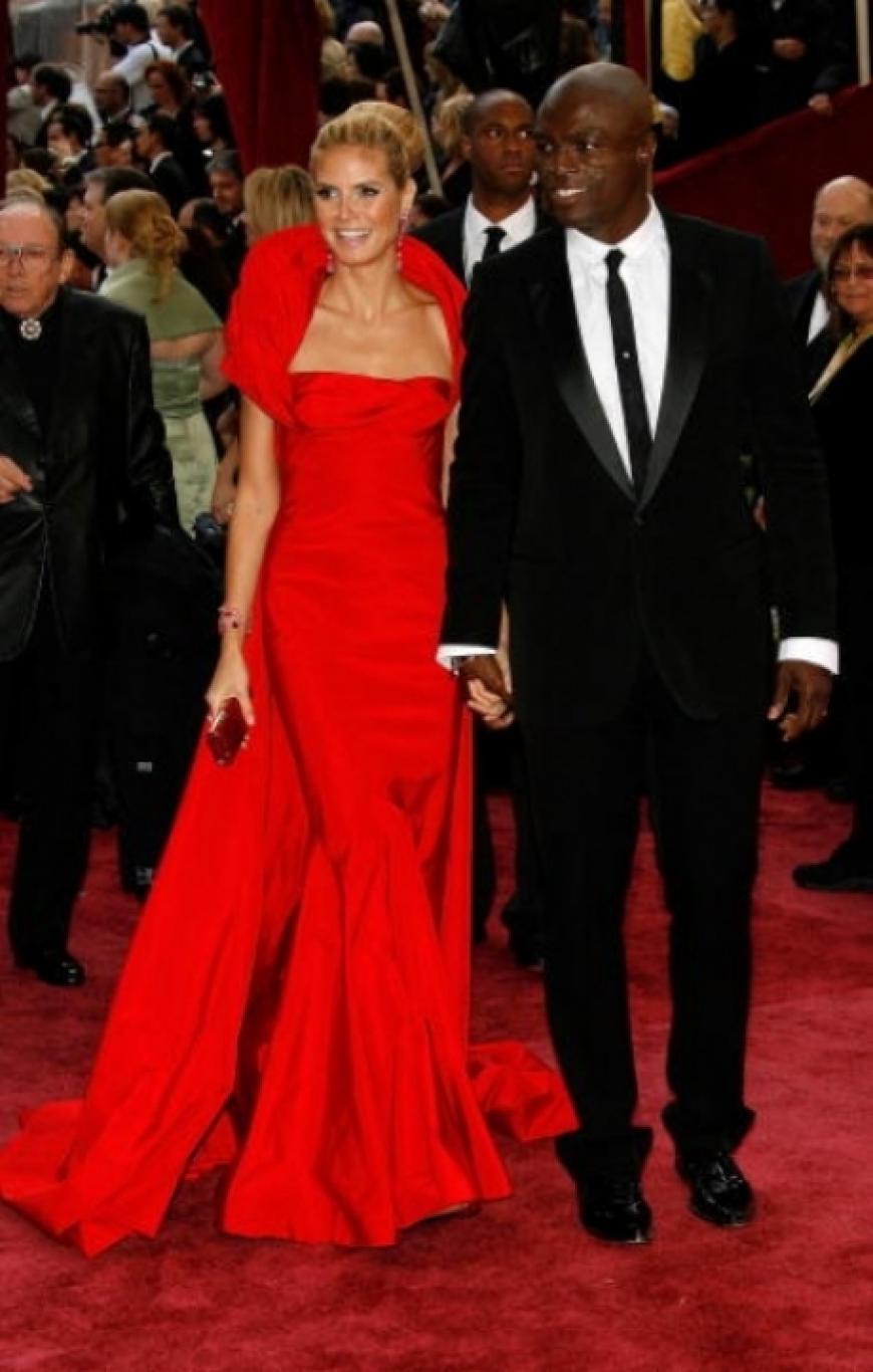 Heidi Klum und Seal wollten sich die Oscars auch nicht entgehen lassen
