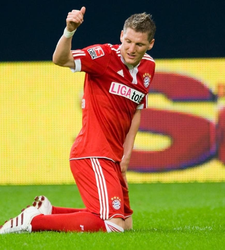 Bastian Schweinsteiger schoss gegen die McFit Allstars ein Tor. Doch Torschützenkönig wurde sein Kollege Miroslav Klose. Er traf stolze 5 Mal