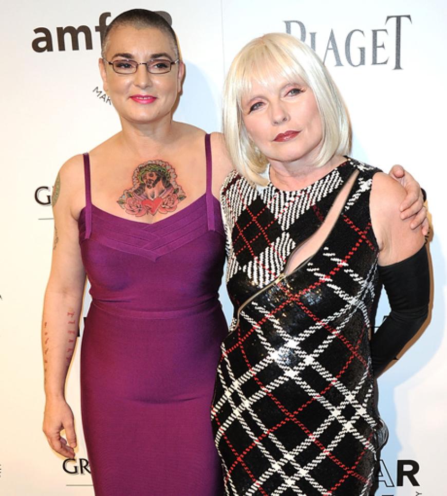 Hier trafen Musiklegenden aufeinander: Sinead O'Connor und Deborah Harry alias