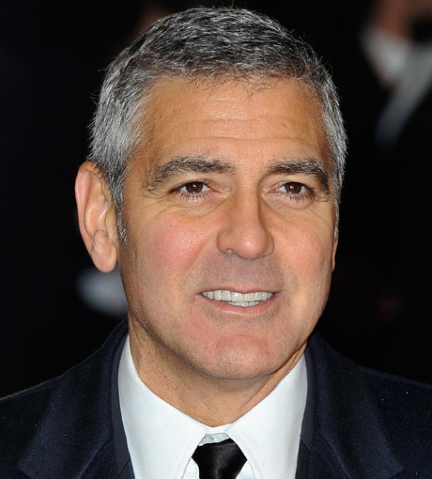 Punktete wieder einmal mit seinem charmanten Lächeln: George Clooney