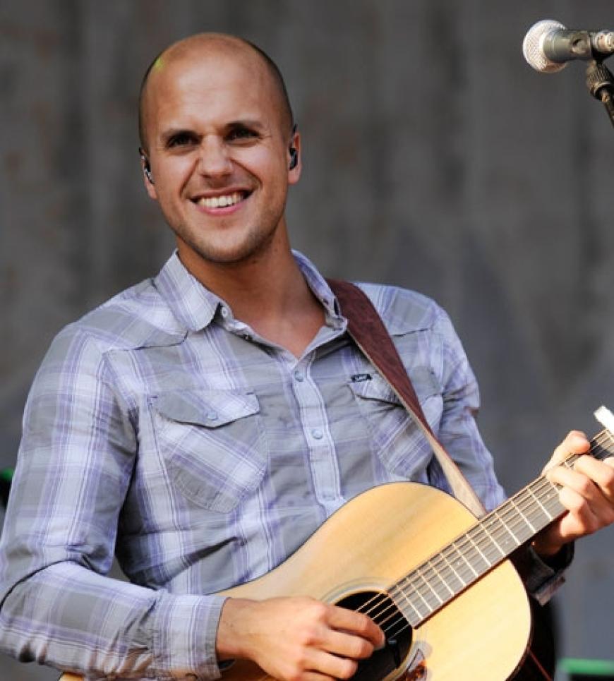 Gute Laune: Milow hat es in Hamburg offensichtlich gut gefallen