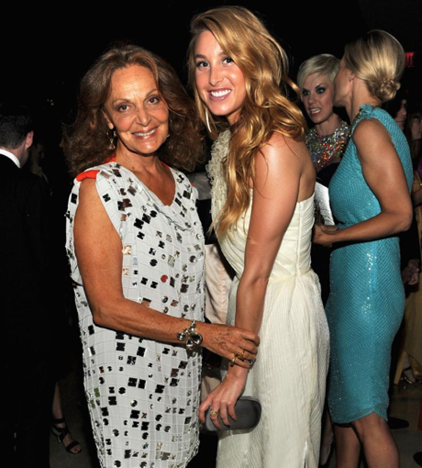 Diane von Fürstenberg herzte Whitney Port