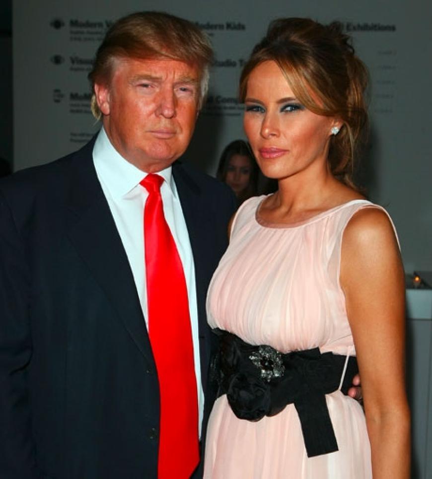 Donald Trump und Gattin Melania
