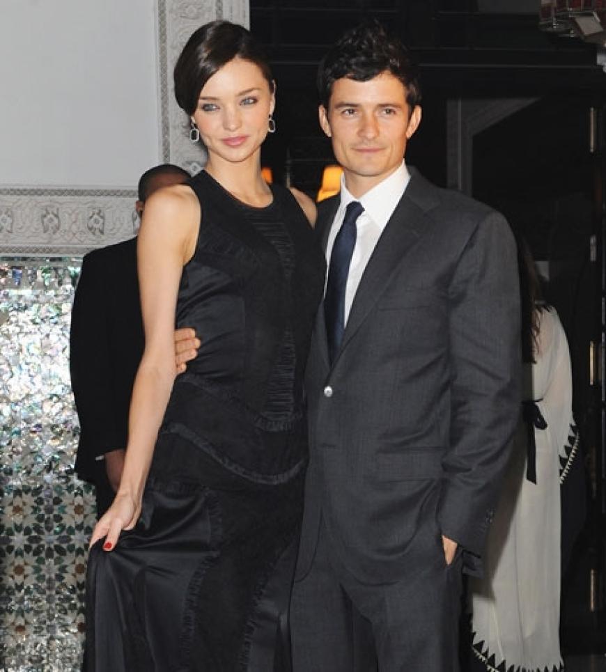 Hübsches Paar: Das australische Topmodel Miranda Kerr und Hollywood-Schnuckel Orlando Bloom. Angeblich ist schon von Hochzeit die Rede
