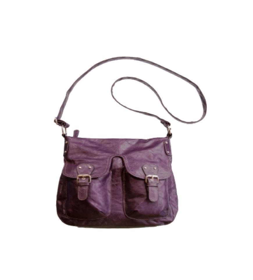 Lilafarbener Shopper von K&L, ca. 20 Euro