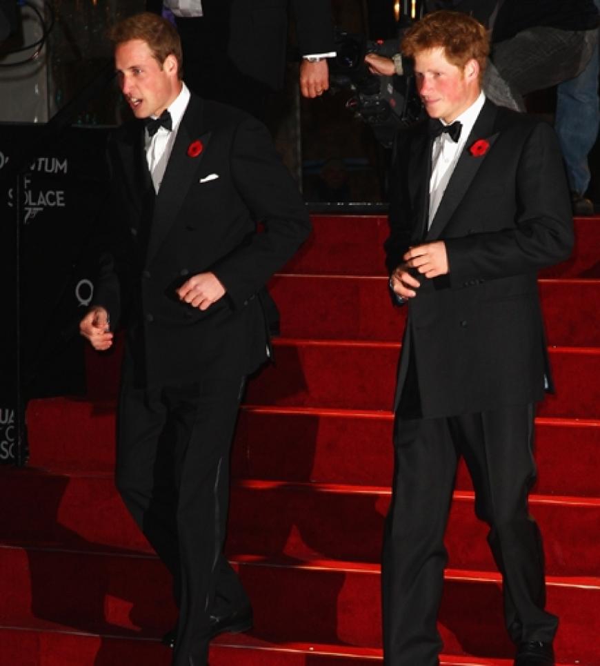 Prinz William und Prinz Harry