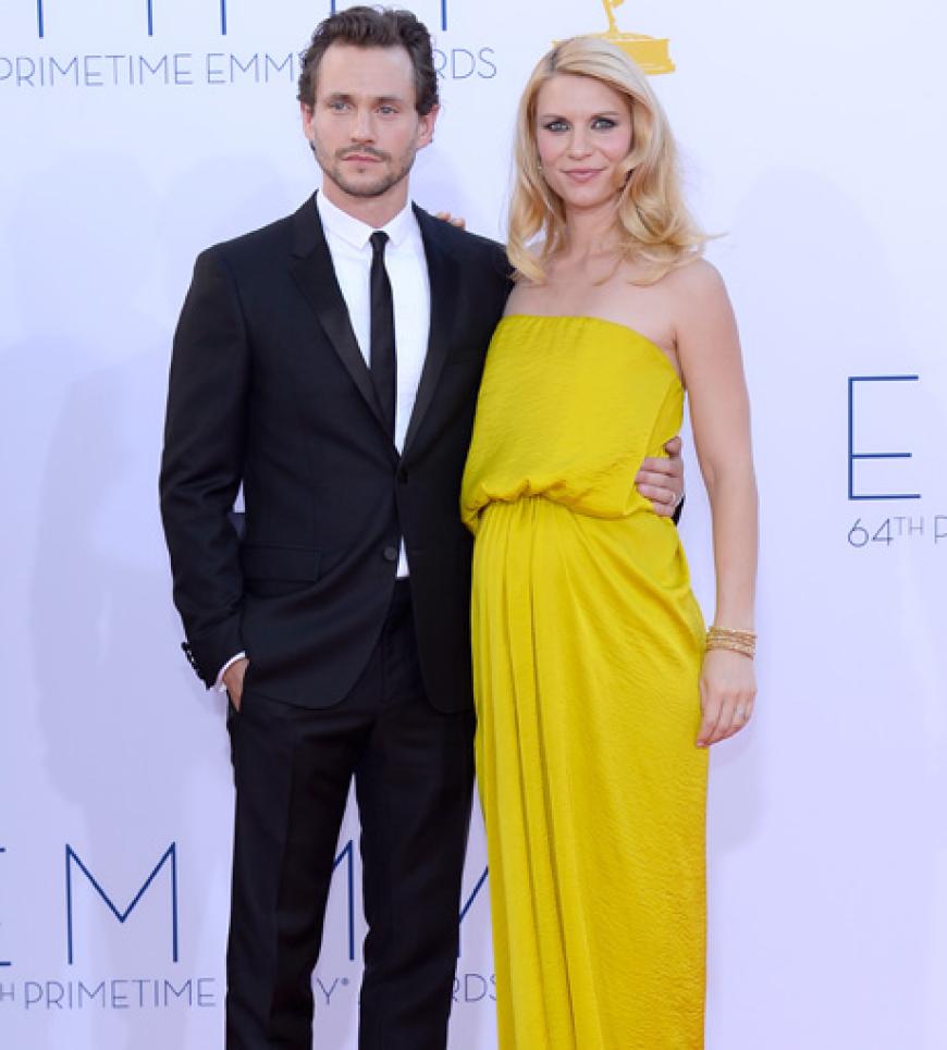 Die schwangere Claire Danes mit ihrem Verlobten Hugh Dancy