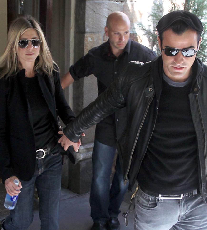 Justin Theroux und Jennifer Aniston gehören inzwischen zu den begehrtesten Paparazzi-Objekten
