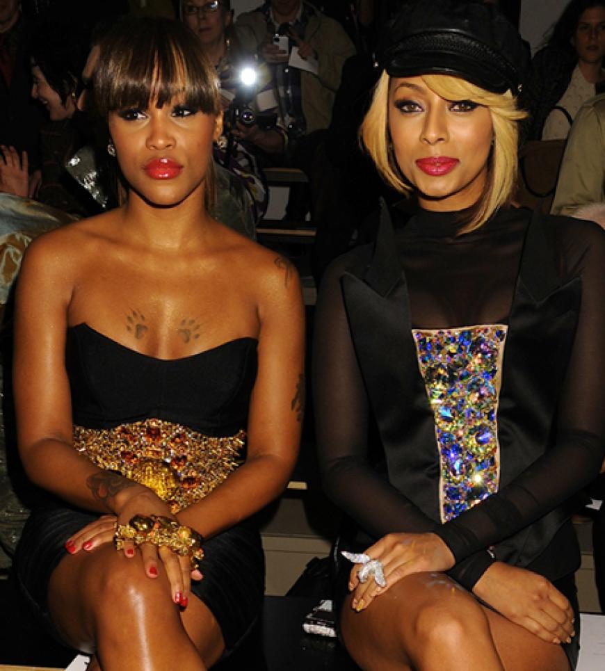 Die Sängerinnen Eve und Keri Hilson