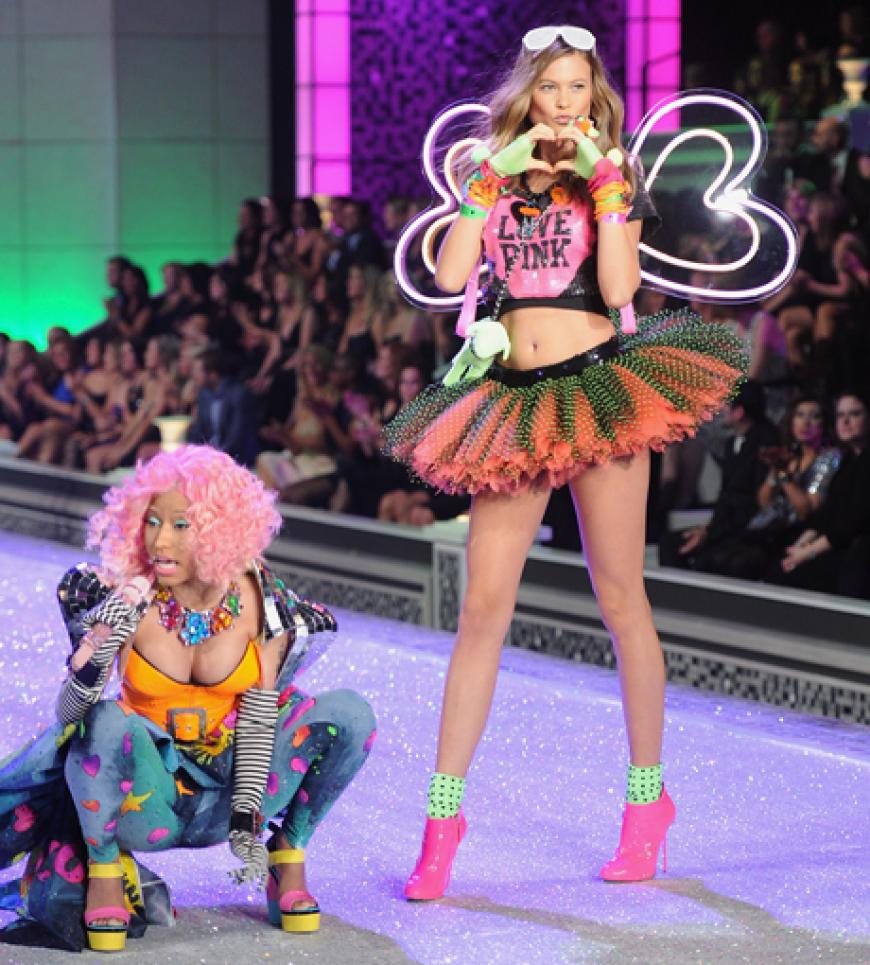 Model meets Music: Nicky Minaj rockte die Show