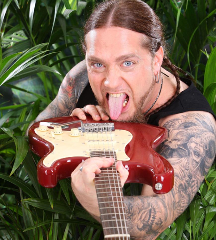Bis zuletzt machte Rocksänger Martin Kesici um seine Teilnahme ein großes Geheimnis.