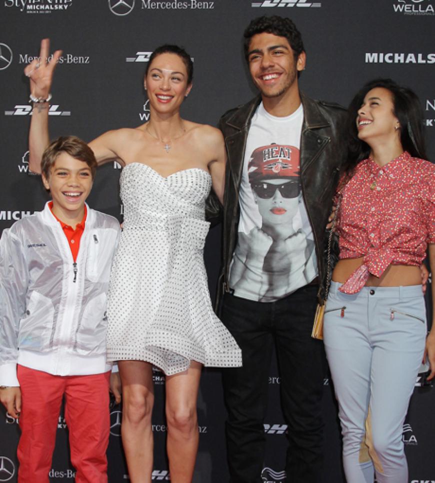 Happy Family: Der Becker-Clan. Nur das Oberhaupt, Boris Becker, fehlte