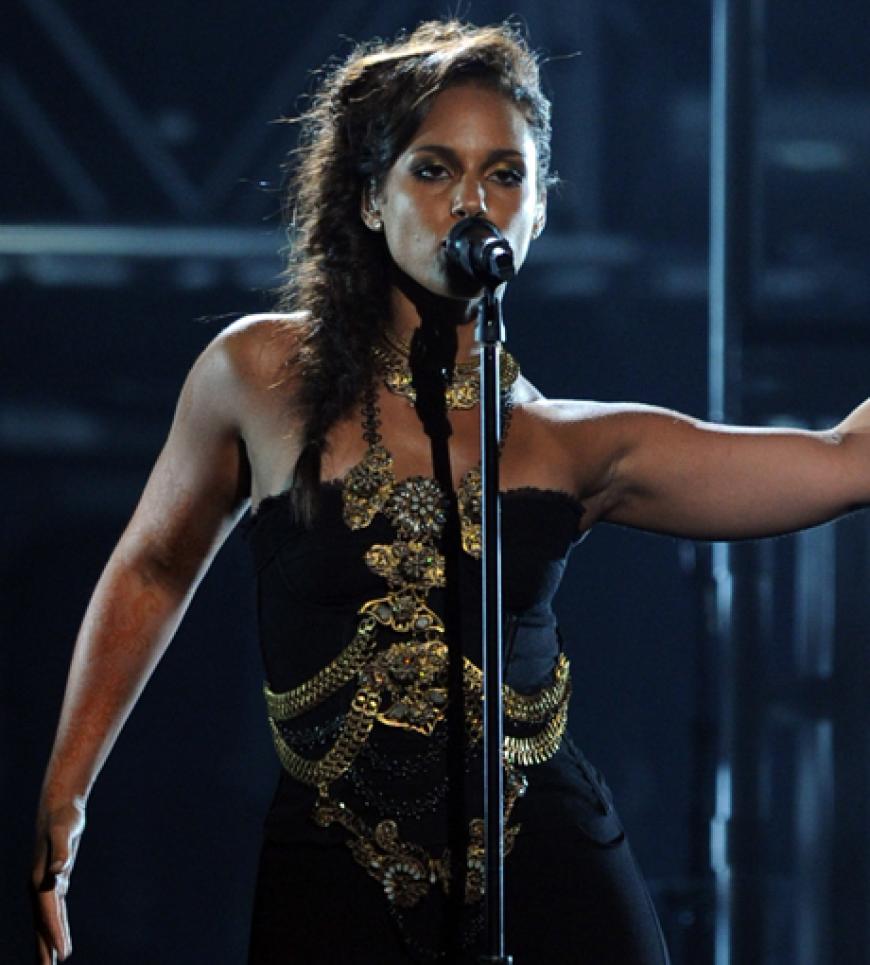 Gewohnt mitreißende Performance: Alicia Keys