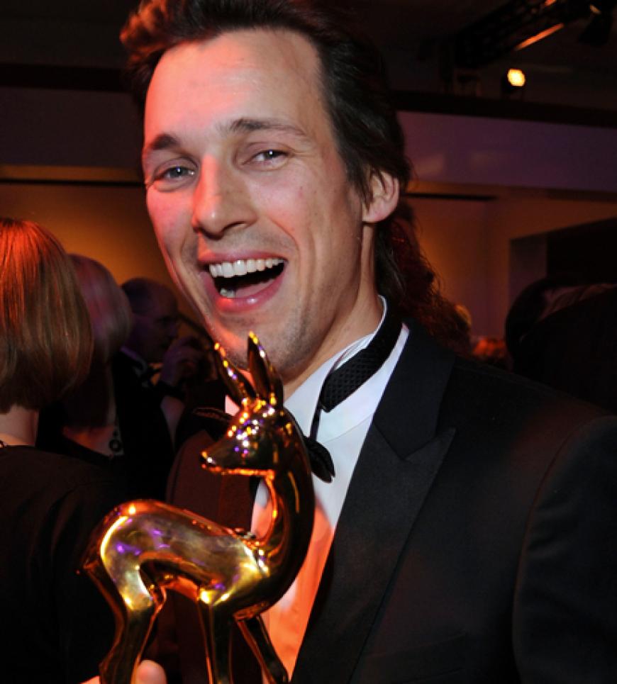 Freut sich über seinen Bambi für Männerherzen: Florian David Fitz