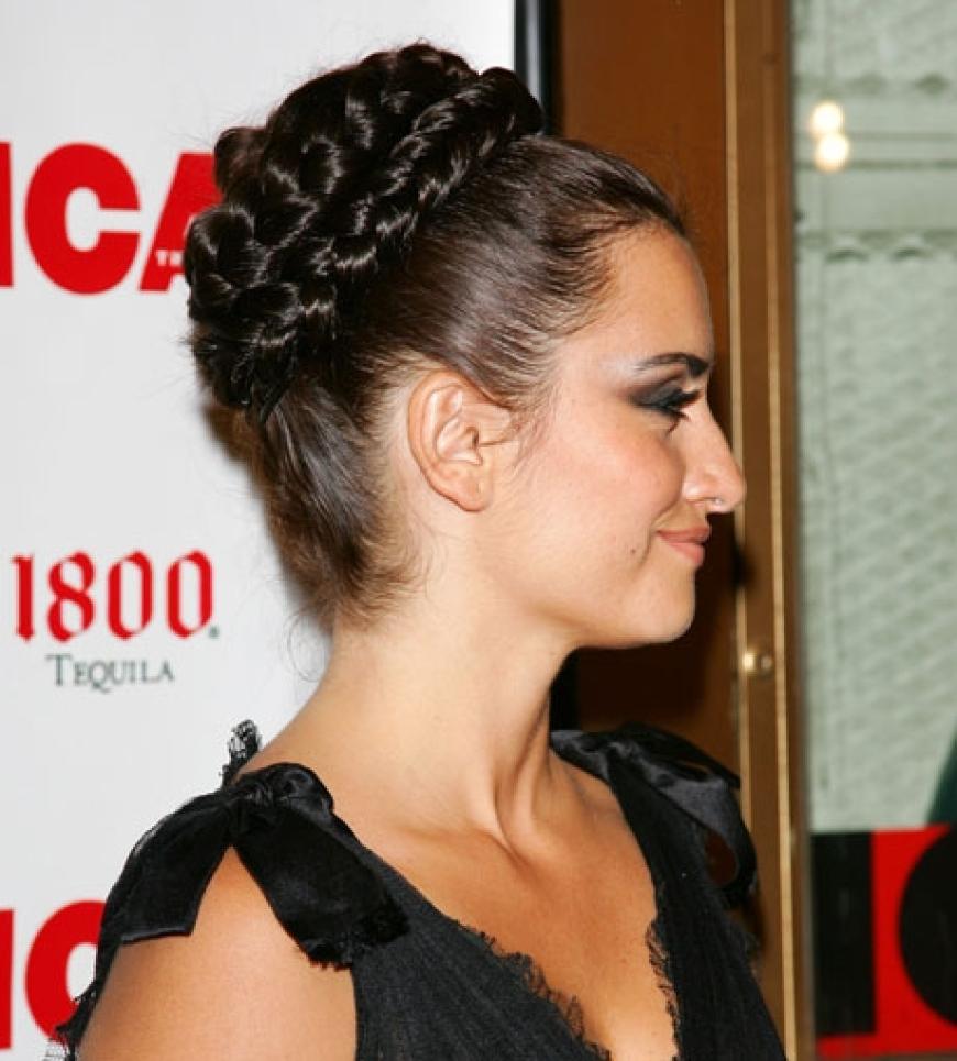 Penelope Cruz mag es gerne auffällig geflochten