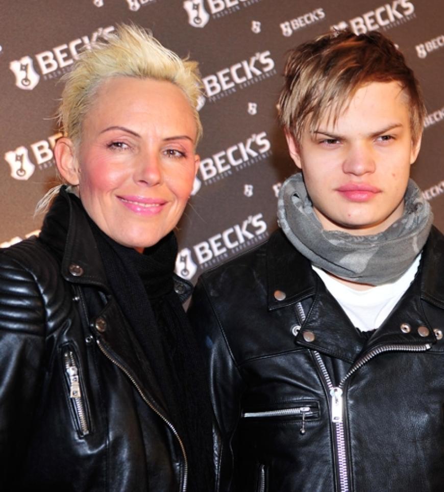 Natascha Ochsenknecht und ihr Sohn Wilson Gonzales