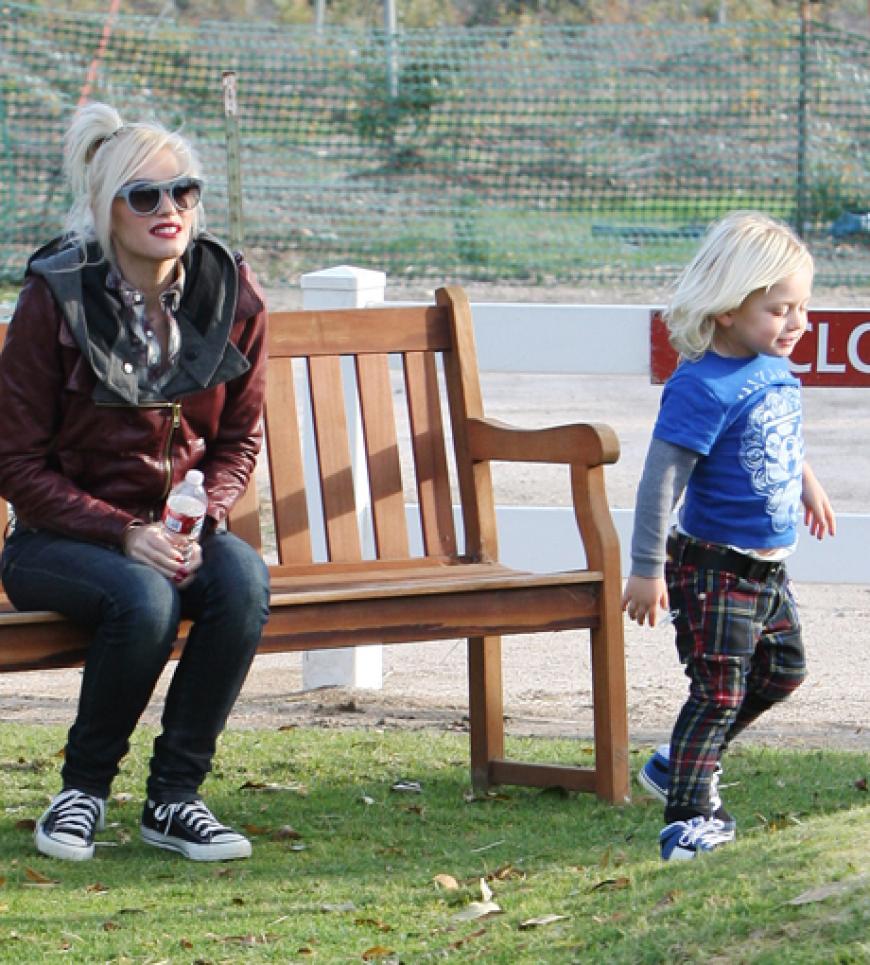 Stylische Familie: Kein Wunder, dass die Kids so cool sind. Bei den Genen!