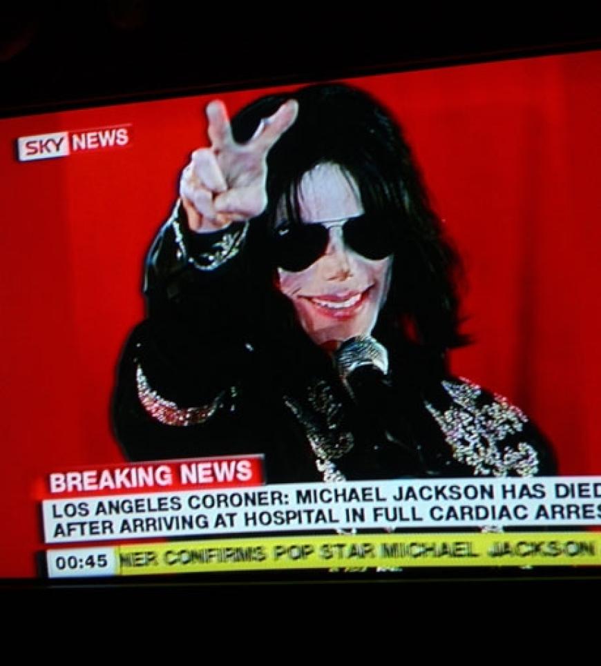 Breaking News: Am Todestag von Michael Jackson gibt es für alle Medien nur ein Thema