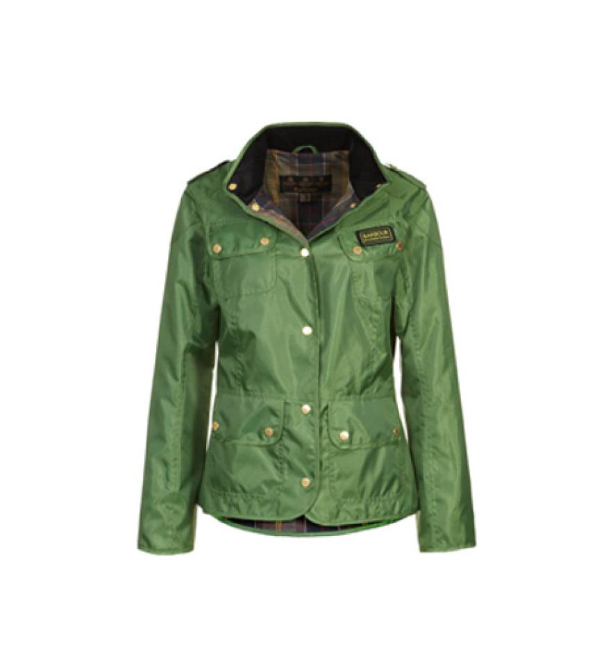 Klassiker: Wetterfeste Übergangsjacke von Barbour, ca. 200 Euro