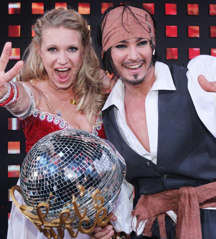 Die glücklichen Gewinner Magdalena Brzeska und Erich Klann