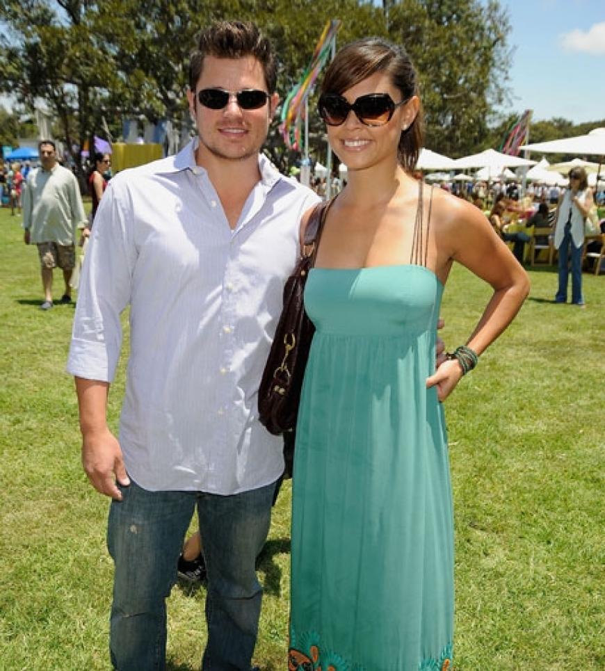 Er traf auf seine Ex-Schwägerin Ashlee: Nick Lachey kam mit seiner neuen Freundin Vanessa Minnillo
