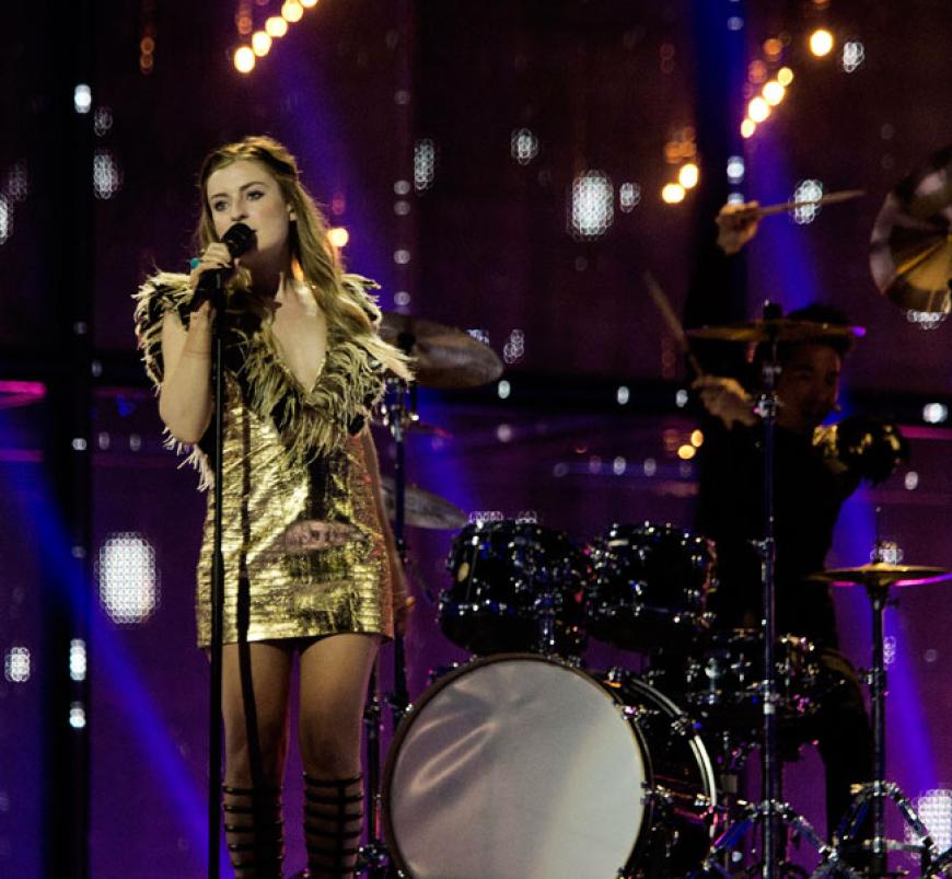 26: Molly aus Großbritannien sehen die Buchmacher auf Rang 4. Das wäre ein Erfolg, denn in den vergangenen Jahren waren die Briten beim ESC nicht gerade weit vorn...