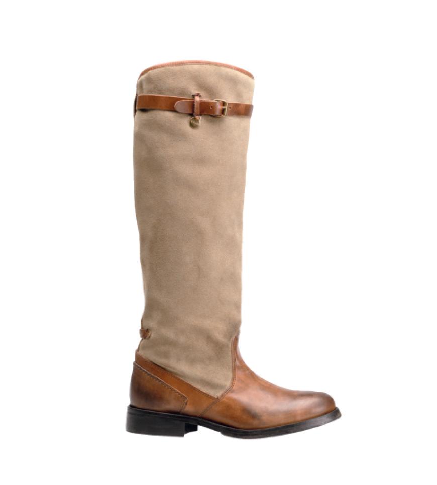 Da fehlen nur noch die Sporen: Canvasstiefel von Mexx, ca. 160 Euro