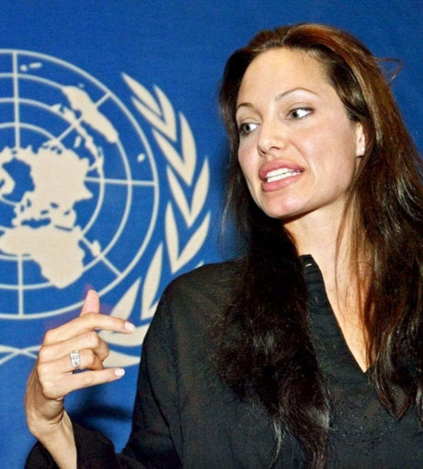 Angelina Jolie kämpft für bedürftige Menschen