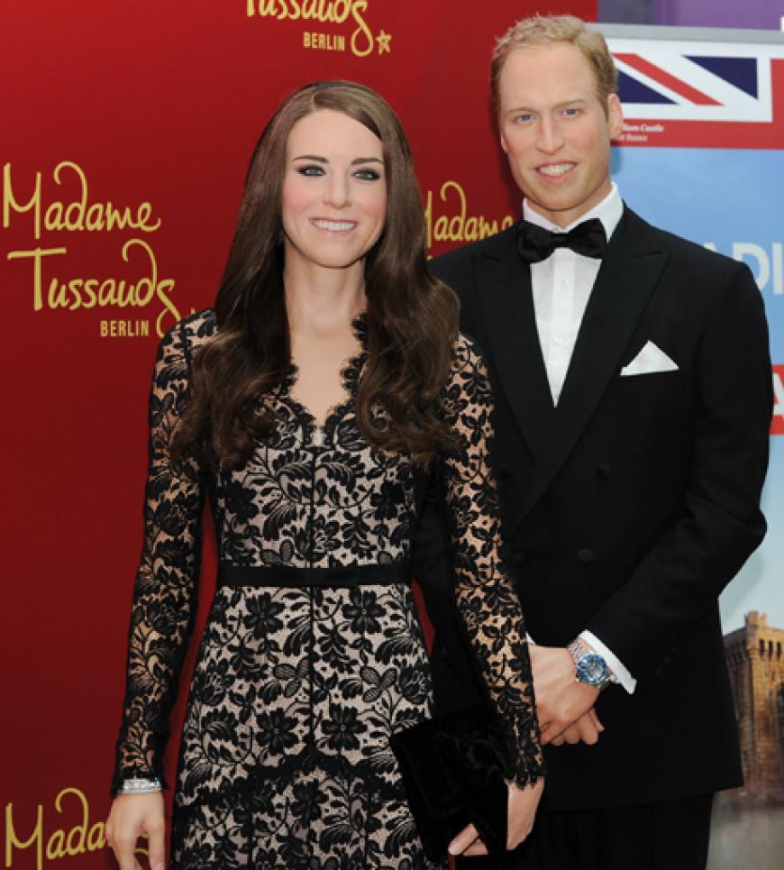 Prinz William mit seiner Kate