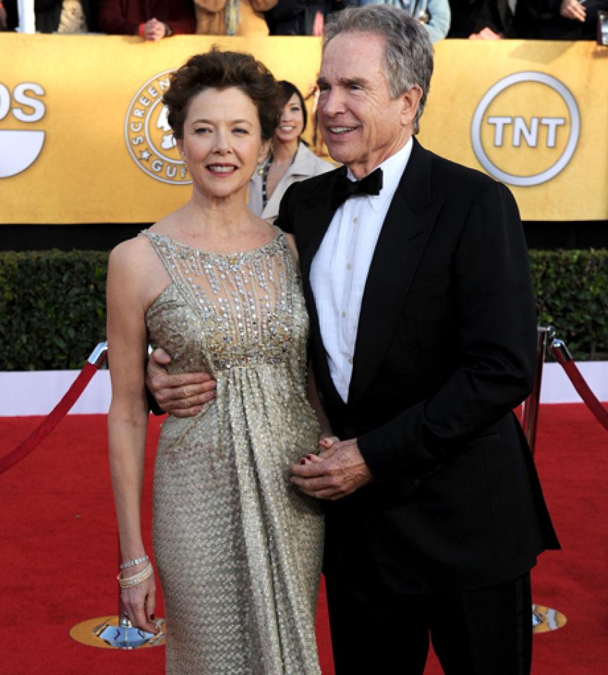 Annette Bening mit Warren Beatty