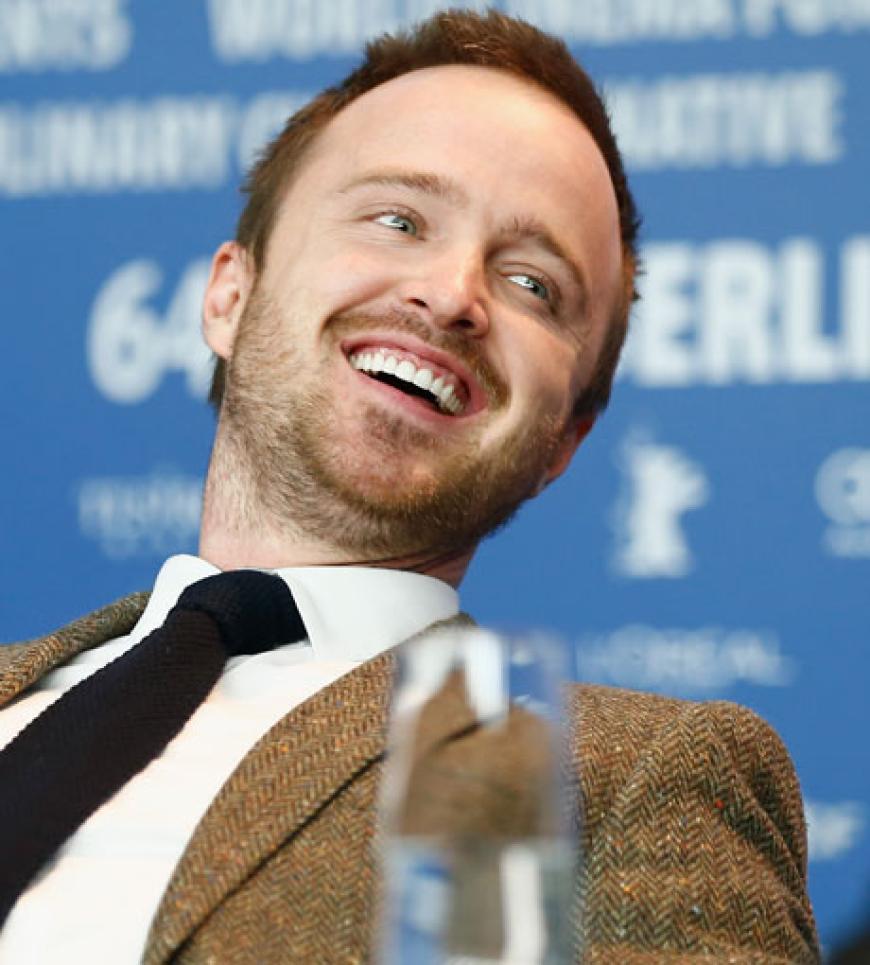 Richtig gut drauf: Aaron Paul. Seit seiner Rolle in der Serie