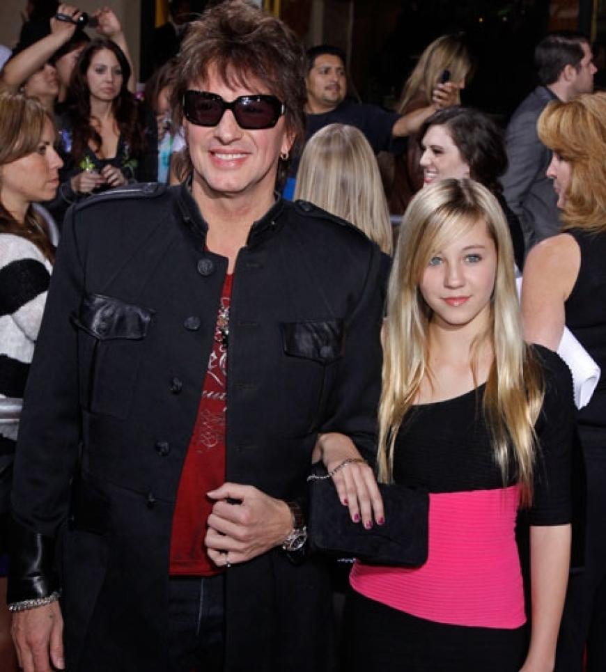 Richie Sambora brachte seine Tochter Ava mit zur Premiere