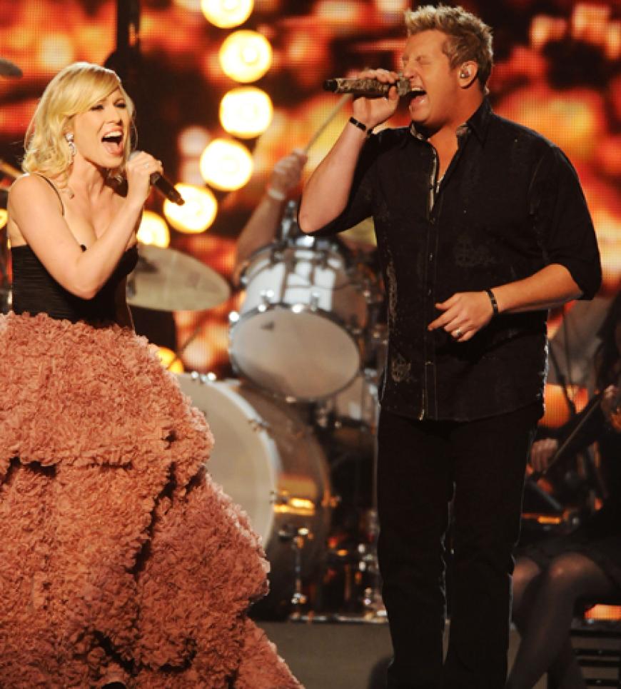 Rascal Flatts mit Natasha Bedingfiled