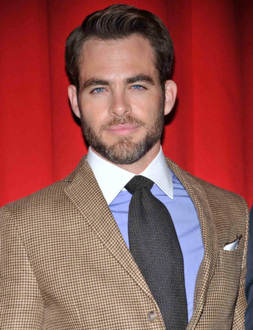 Smart und echt gutaussehnen: Schauspieler Chris Pine verkörpert in