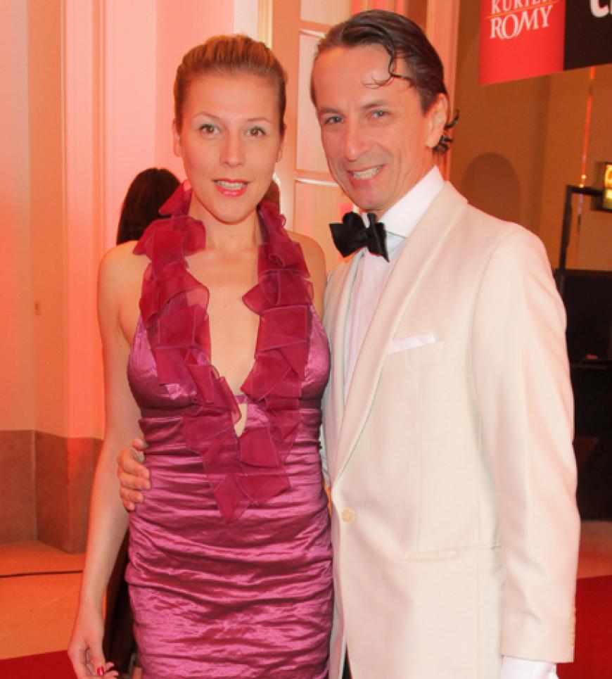 Schauspielerin Franziska Weisz + Freund Christian Rainer