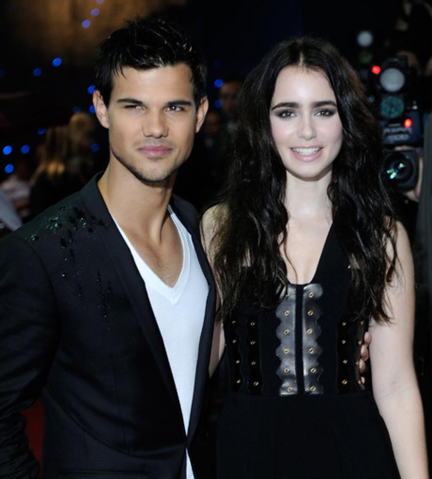 Taylor Lautner udn Lily Collins: Gemeinsame Premiere trotz Trennung Taylor Lautner udn Lily Collins: Gemeinsame Premiere trotz Trennung