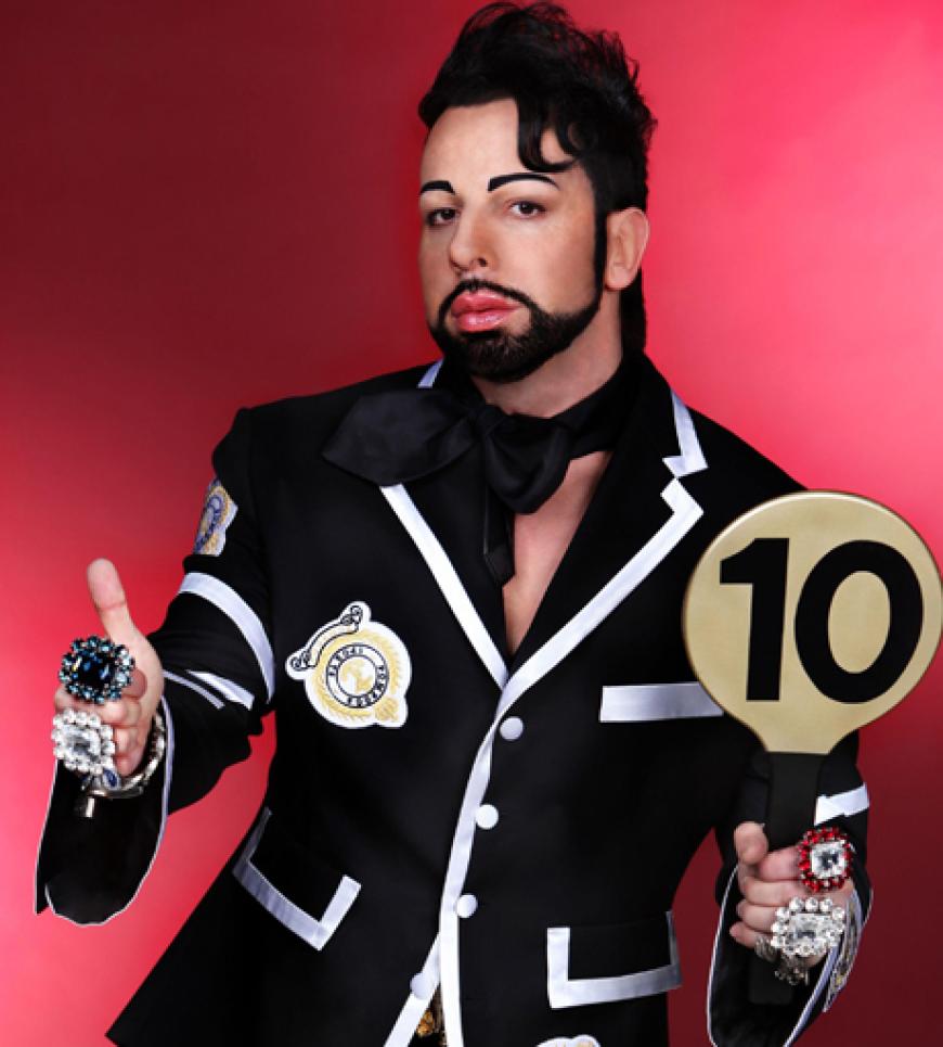 Ohne ihn gehts nicht: Kult-Designer und Glitzer-Fan Harald Glööckler ist auch in diesem Jahr wieder dabei