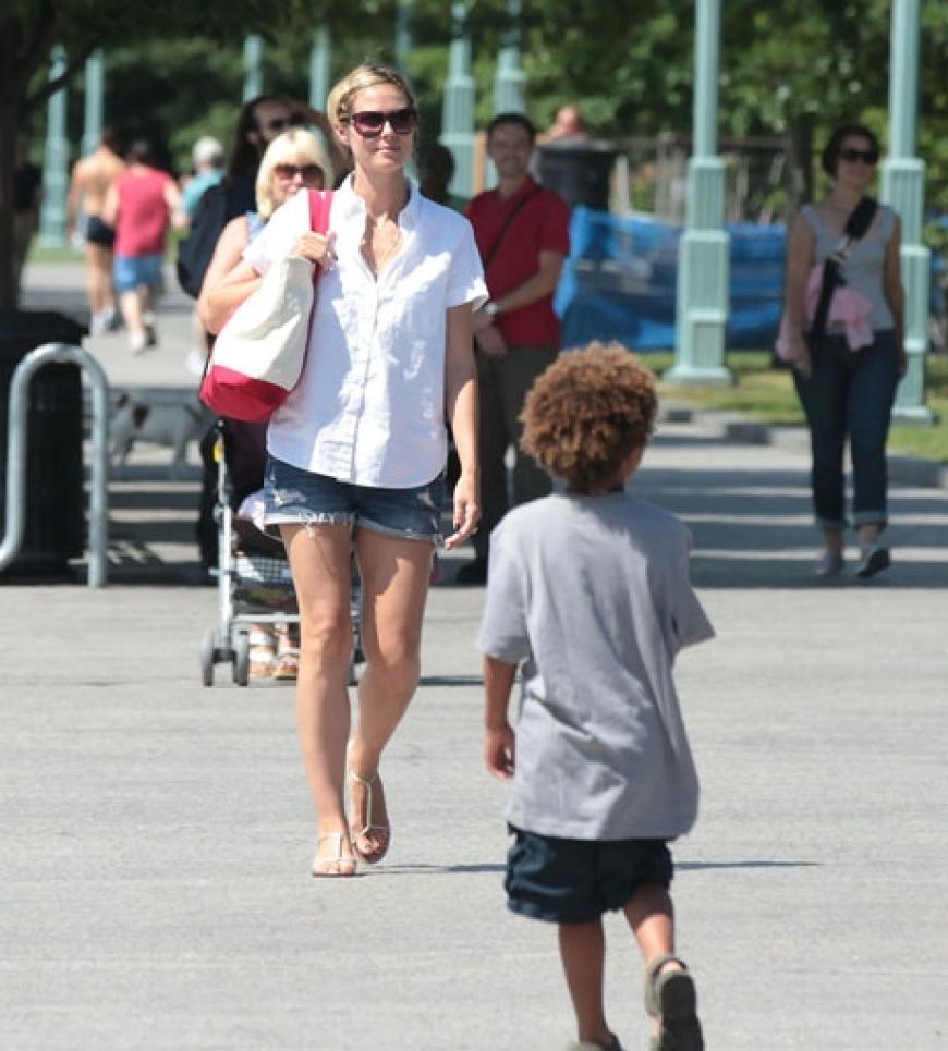 Familienglück pur: Bei Heidi Klum steht die Familie an erster Stelle. Dennoch möchte sie ihre Karriere im Model-Business noch nicht an den Nagel hängen