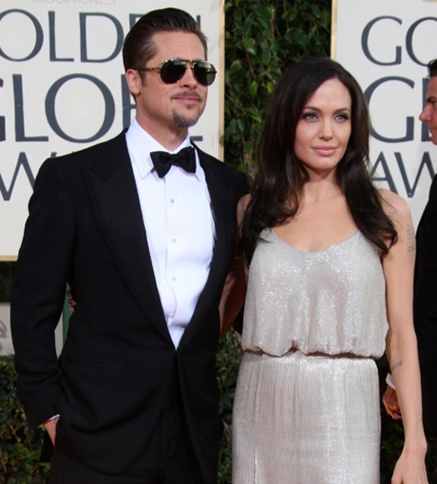 Brad Pitt und Angelina Jolie